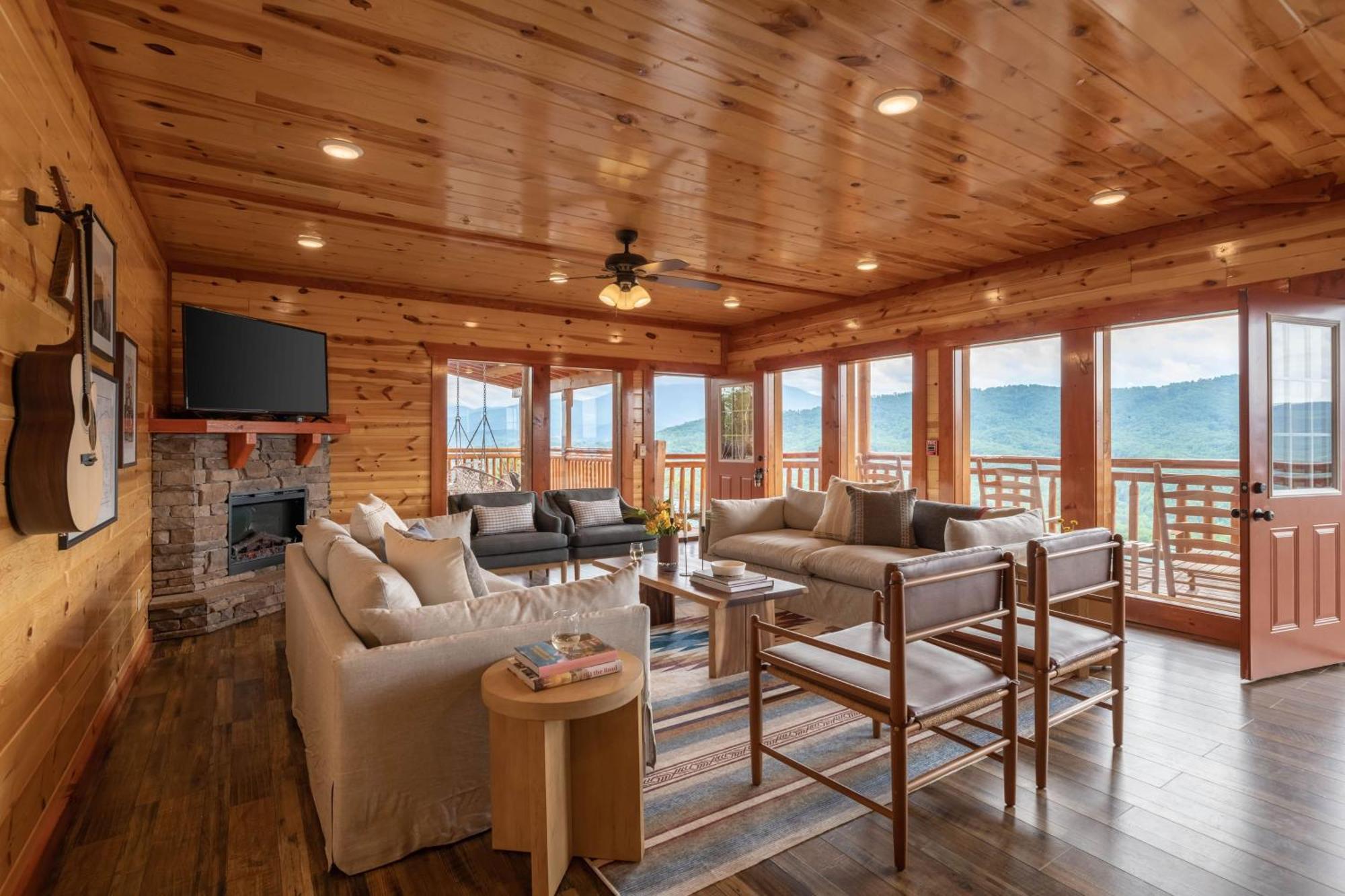 Sugarland By Avantstay Sleeps 28 Home Theatre Two Hot Tubs Indoor Pool Incredible Views Pigeon Forge Exterior foto